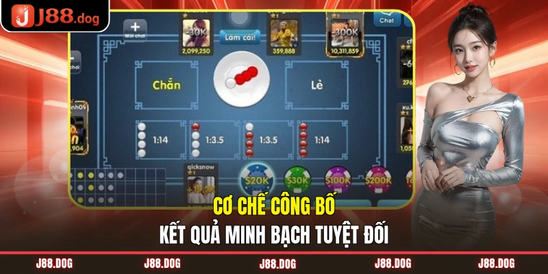 Cơ chế công bố kết quả minh bạch tuyệt đối Cơ chế công bố kết quả minh bạch tuyệt đối