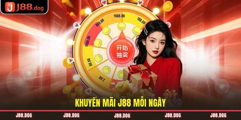 Khuyến mãi J88 mỗi ngày